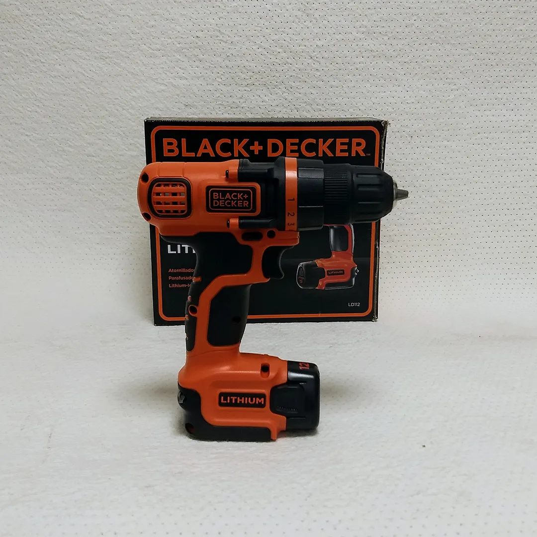 Taladro atornillador BlackDecker